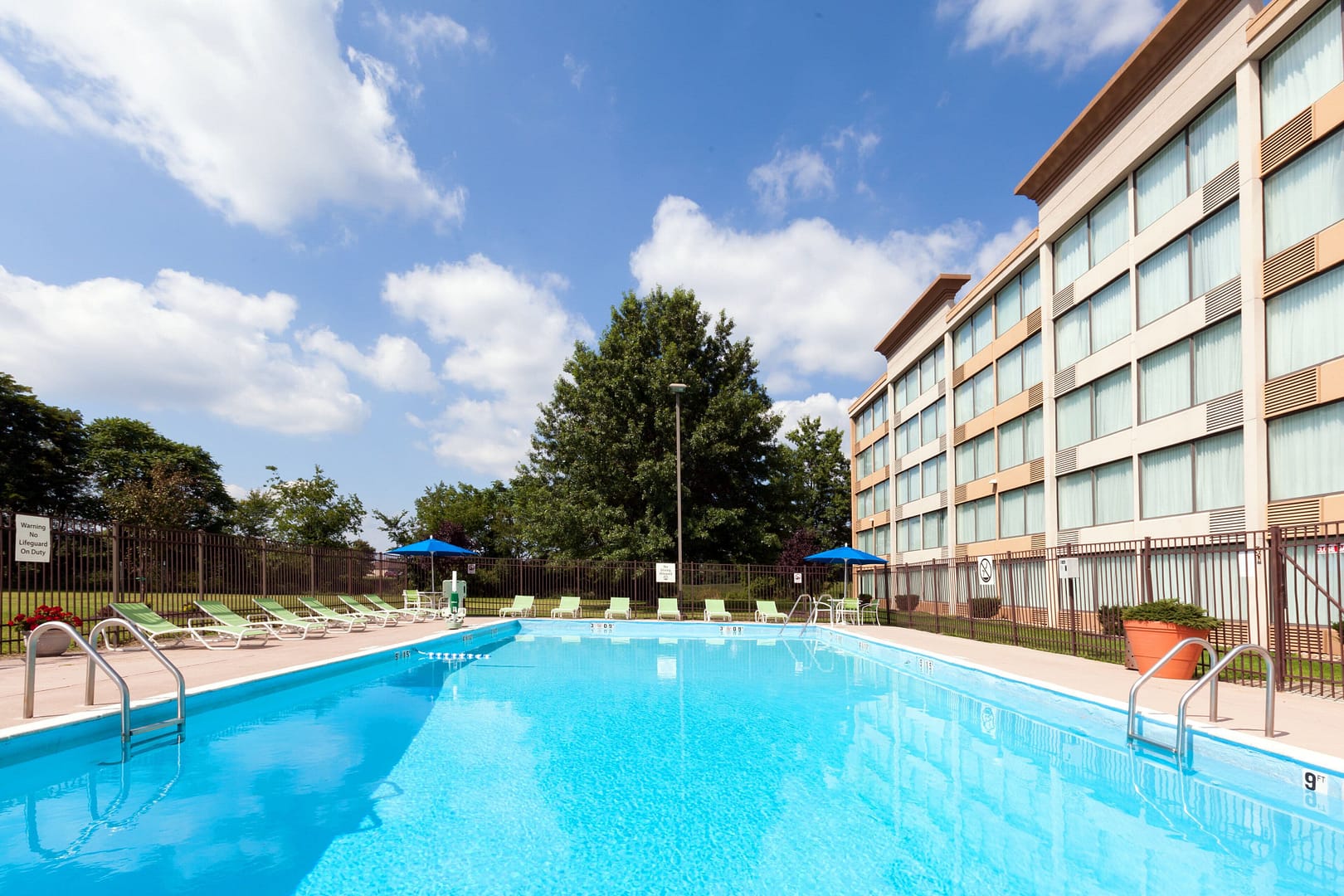 Pool view of Holiday Inn Weirton Steubenville Area