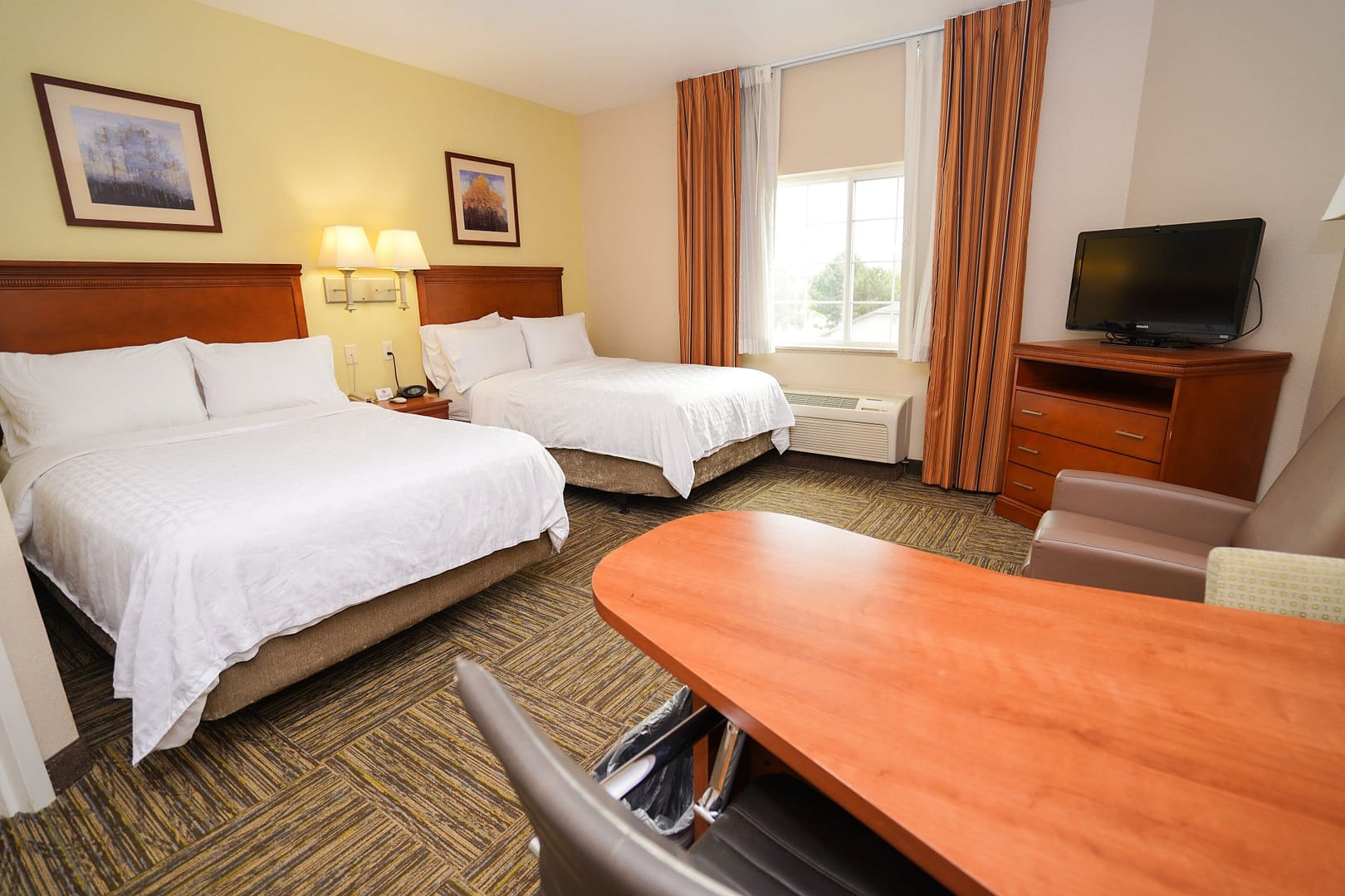 Bedroom view of Candlewood Suites Boise - Towne Square, an IHG Hotel