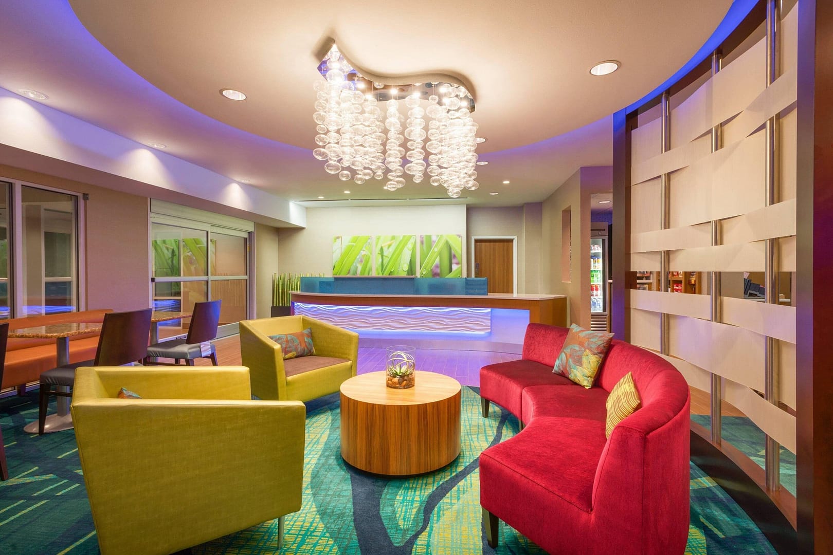 Lounge view of SpringHill Suites Little Rock West