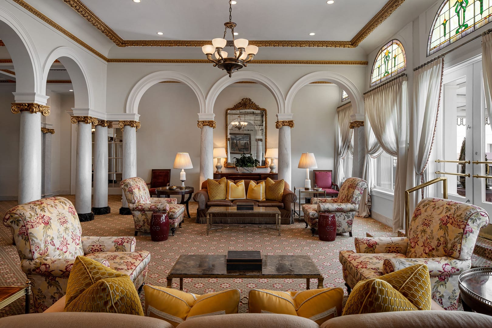 Lounge view of Capital Hotel