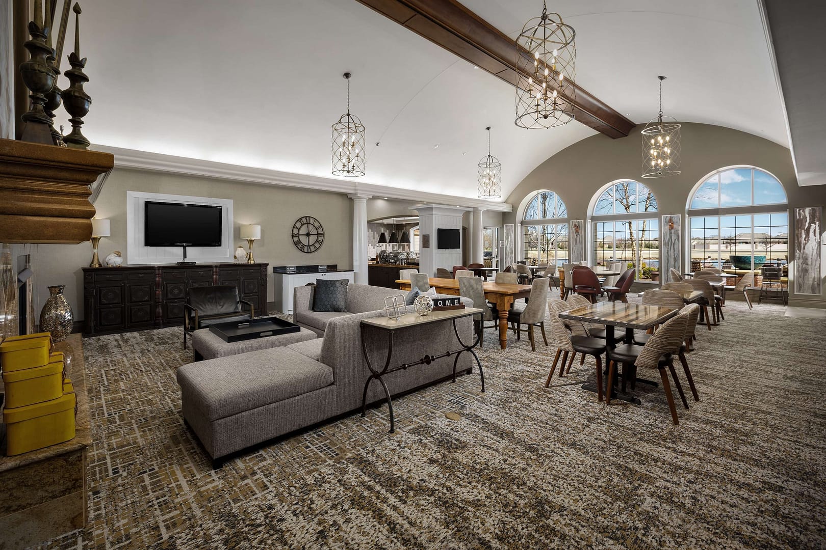 Lobby view of Homewood Suites by Hilton @ The Waterfront
