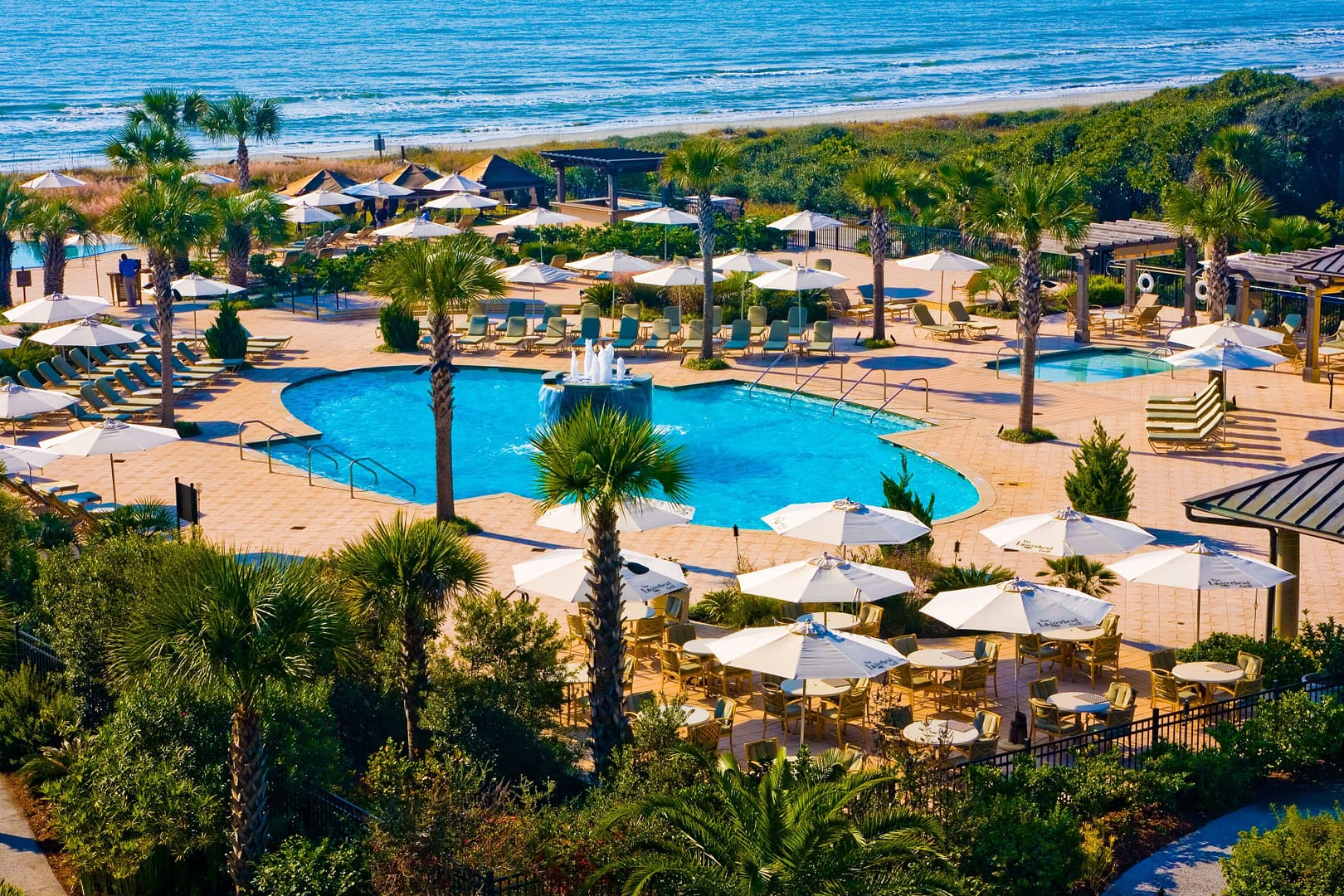 Pool view of The Sanctuary at Kiawah Island Golf Resort
