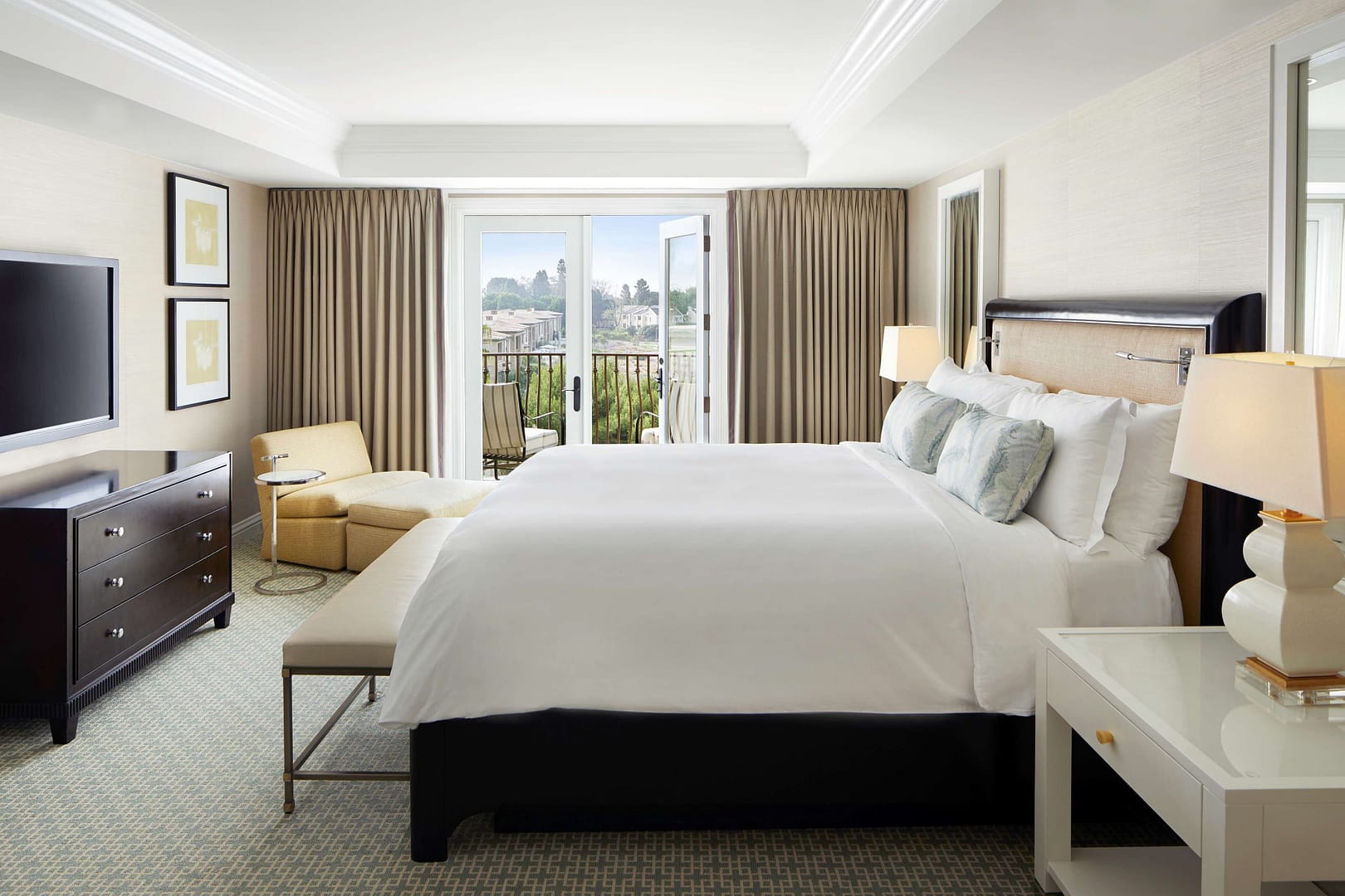 Bedroom view of Waldorf Astoria Monarch Beach