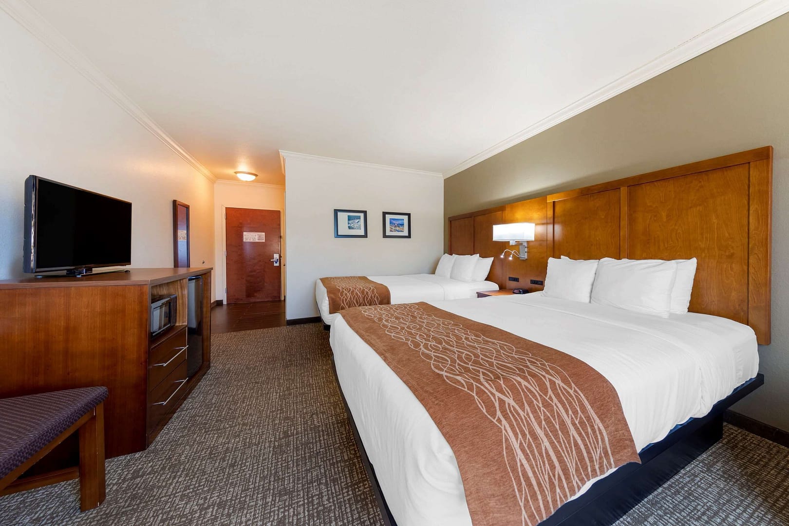 Bedroom view of Comfort Inn Huntsville