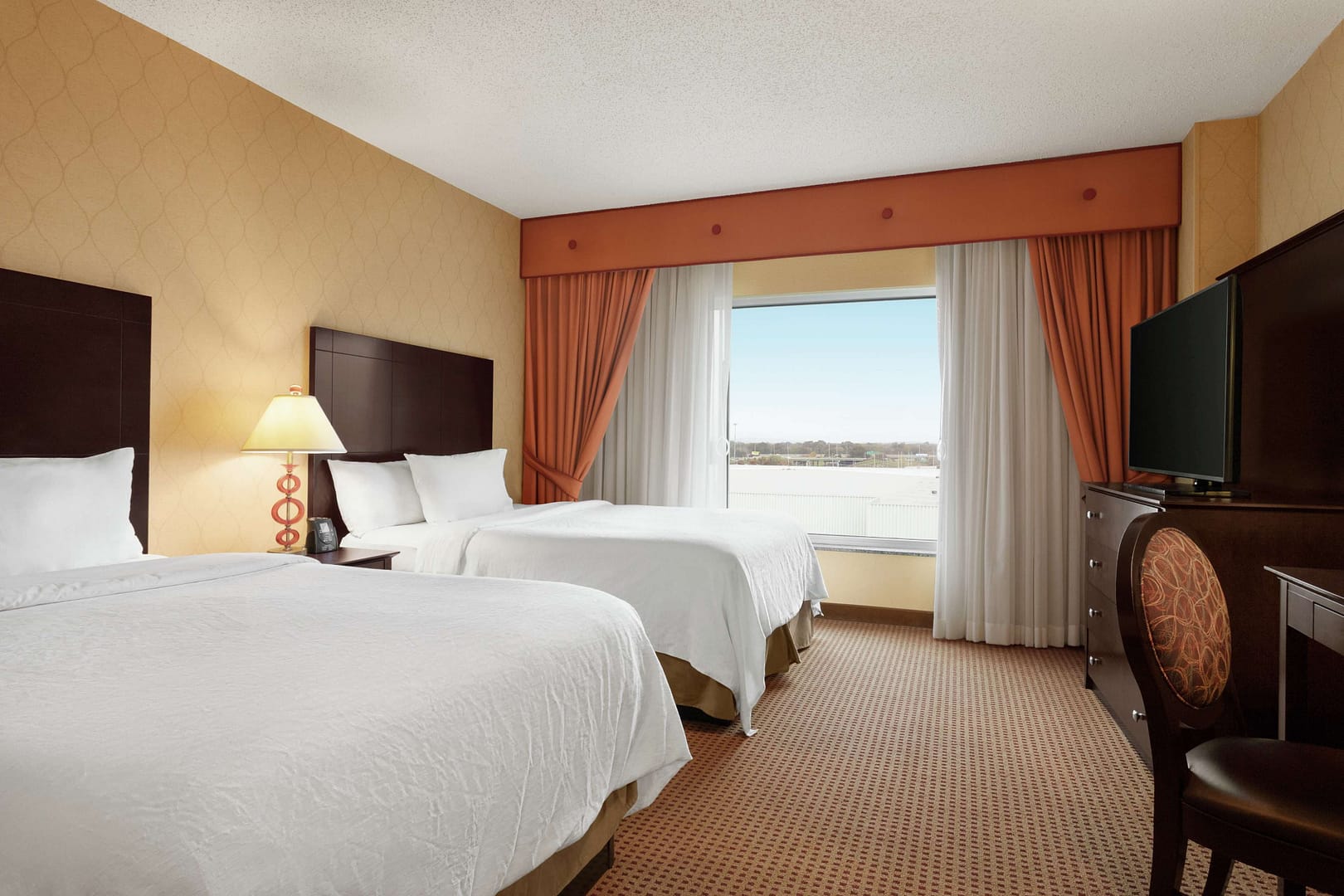 Bedroom view of Embassy Suites Huntsville