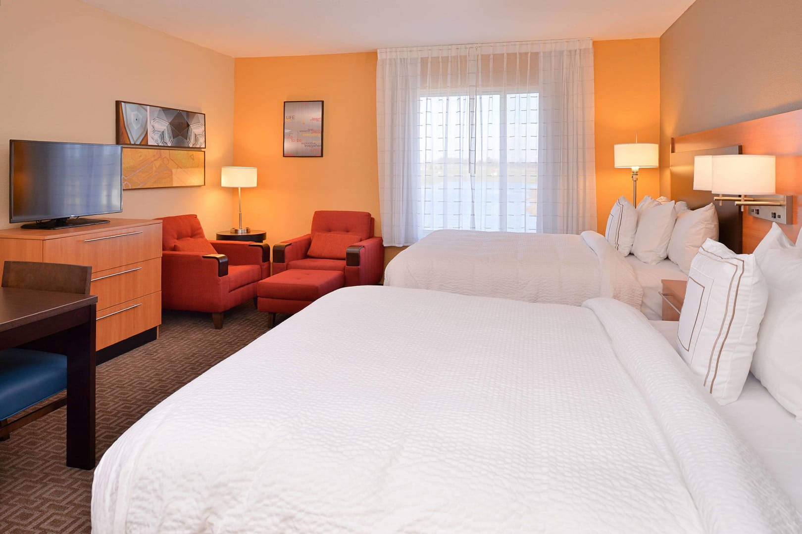 Bedroom view of TownePlace Suites by Marriott Huntsville West/Redstone Gateway