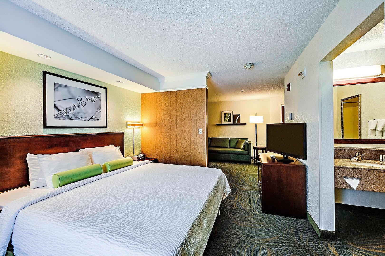 Bedroom view of SpringHill Suites Dayton South/Miamisburg