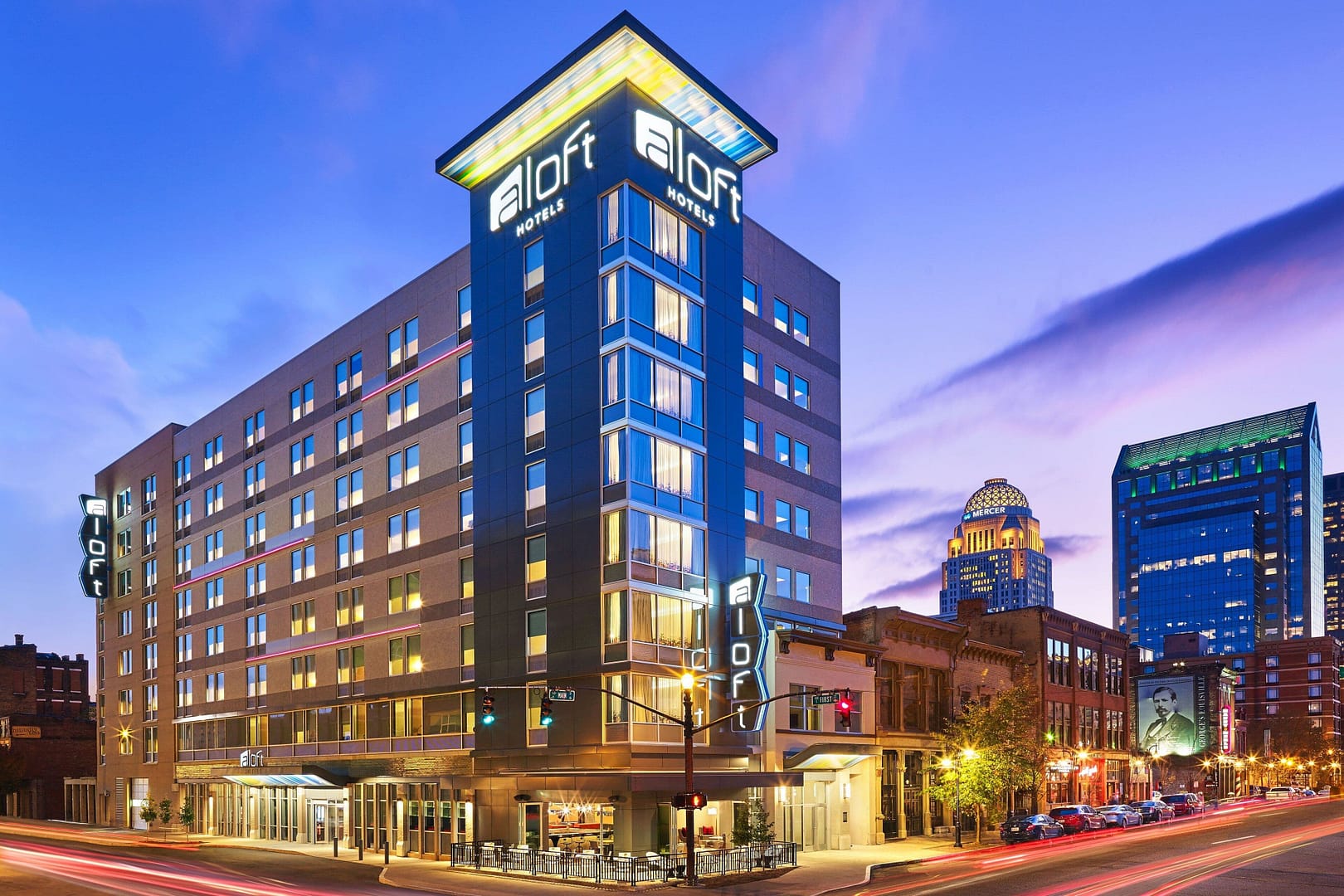 Building view of Aloft Louisville Downtown