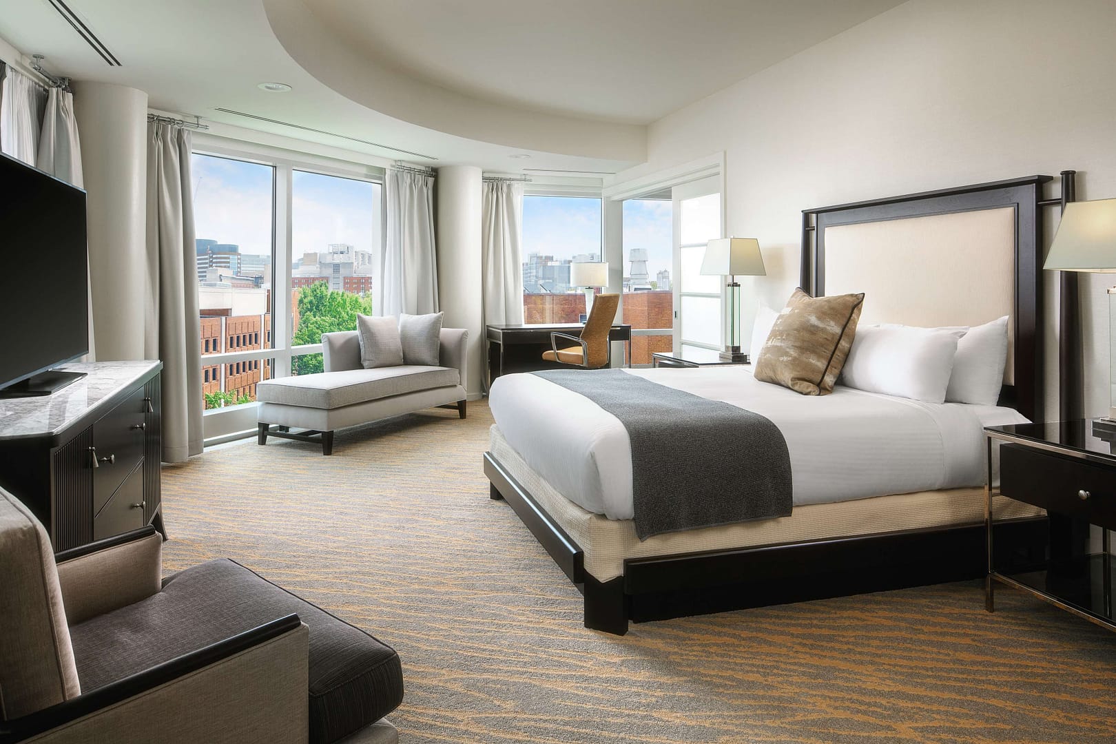 Bedroom view of The Inn at Penn, a Hilton Hotel