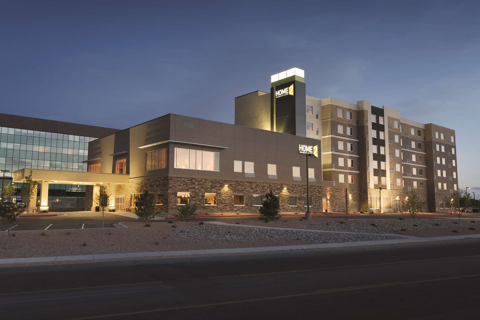 Building view of Home2 Suites by Hilton Albuquerque Downtown University