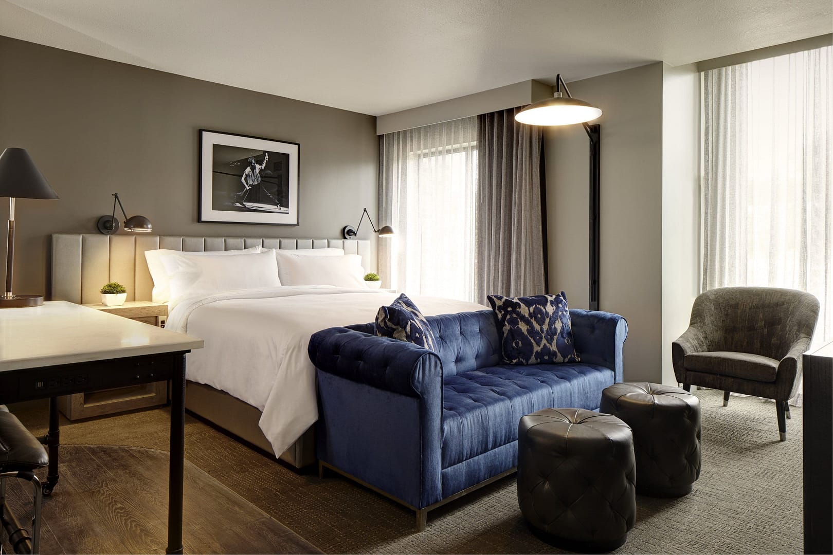 Bedroom view of Archer Hotel Florham Park