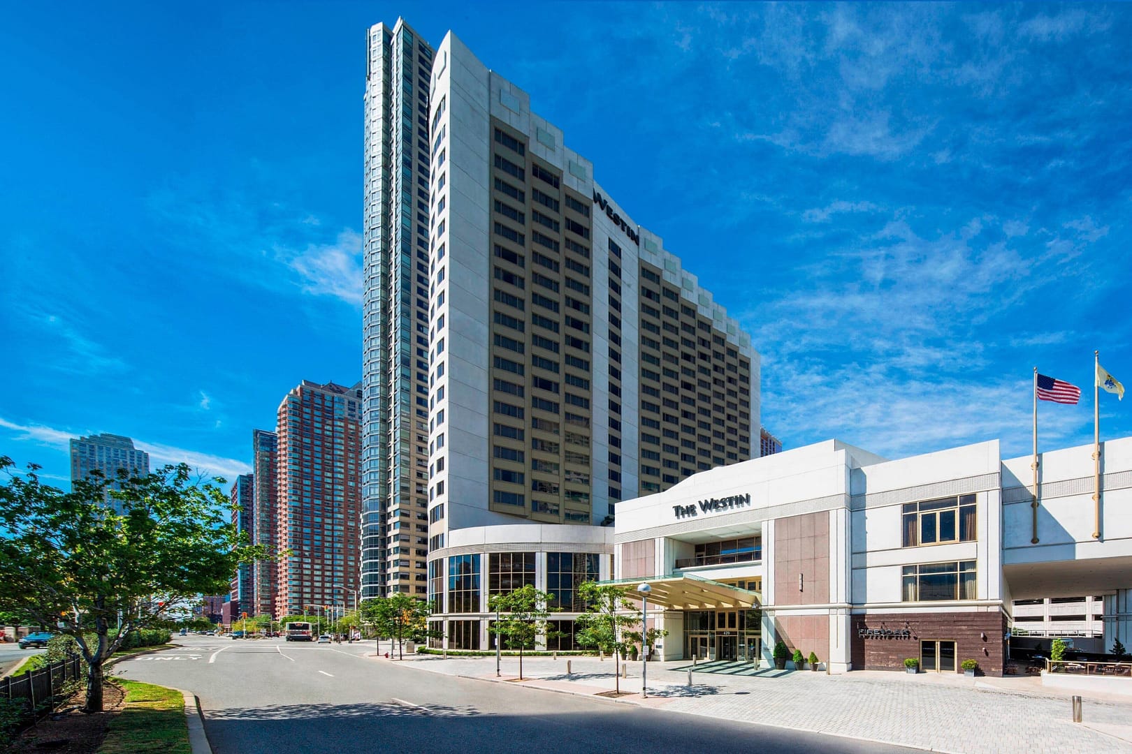 Building view of The Westin Jersey City Newport
