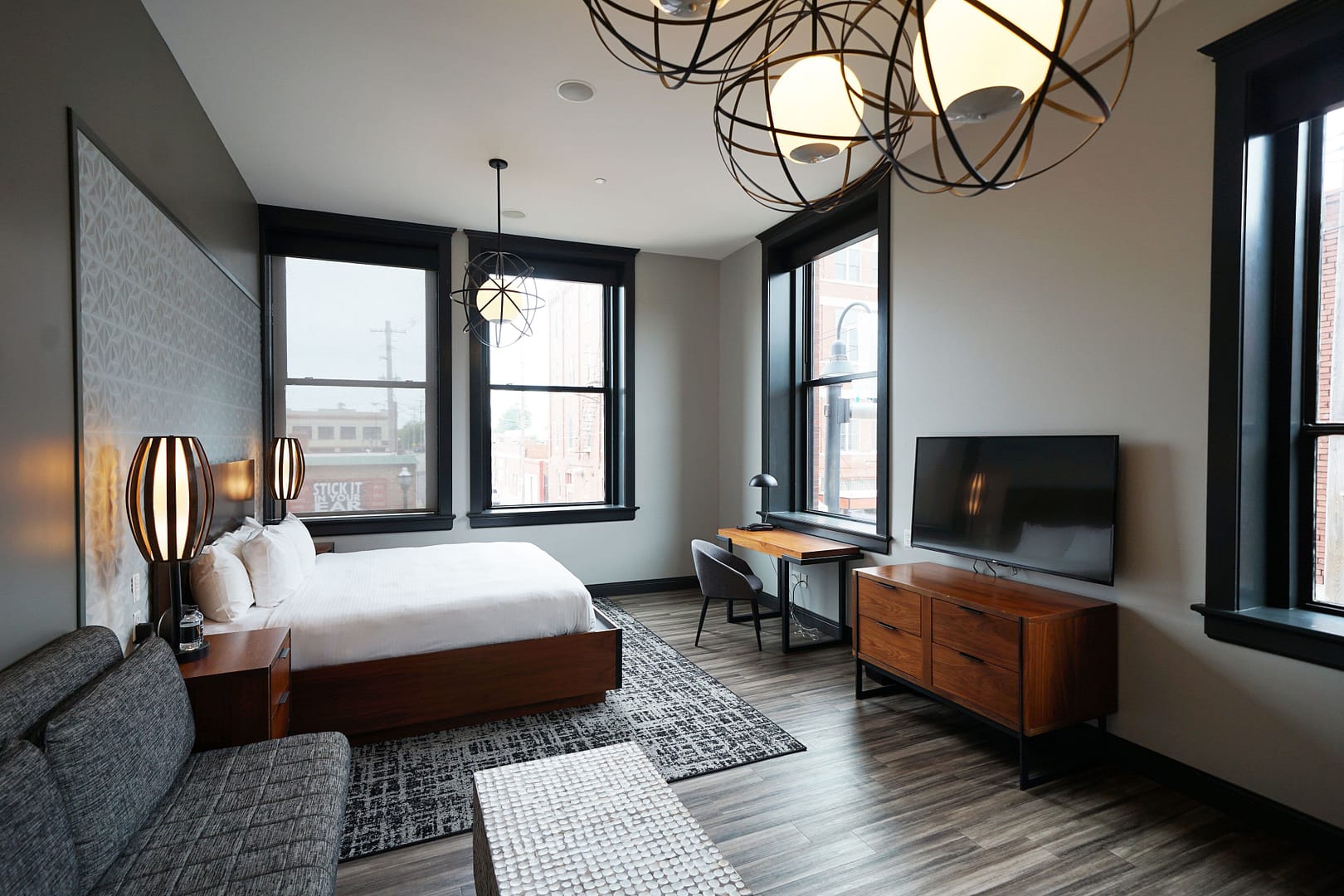 Bedroom view of Hotel Vandivort