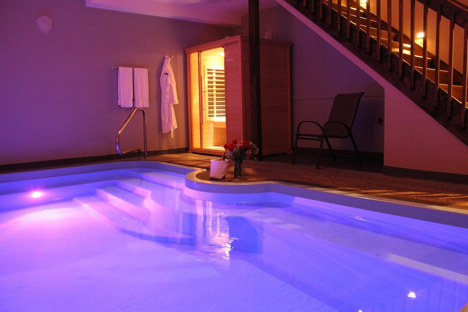Pool view of Belamere Suites Hotel