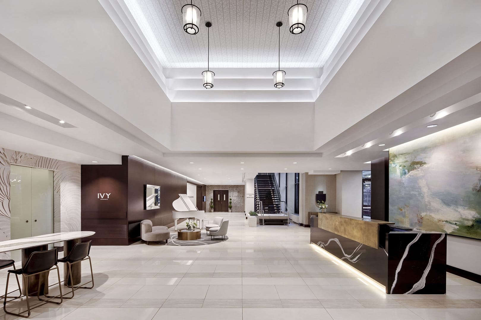 Lobby view of Hotel Ivy, a Luxury Collection Hotel, Minneapolis