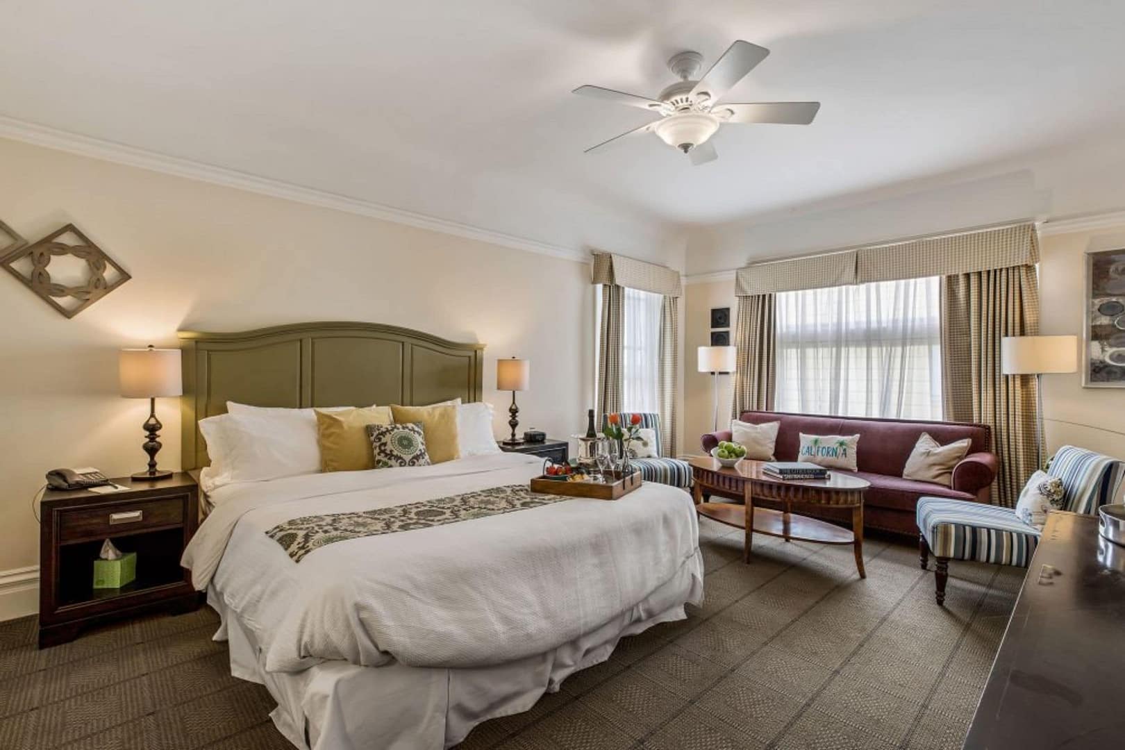 Bedroom view of Parker Guest House