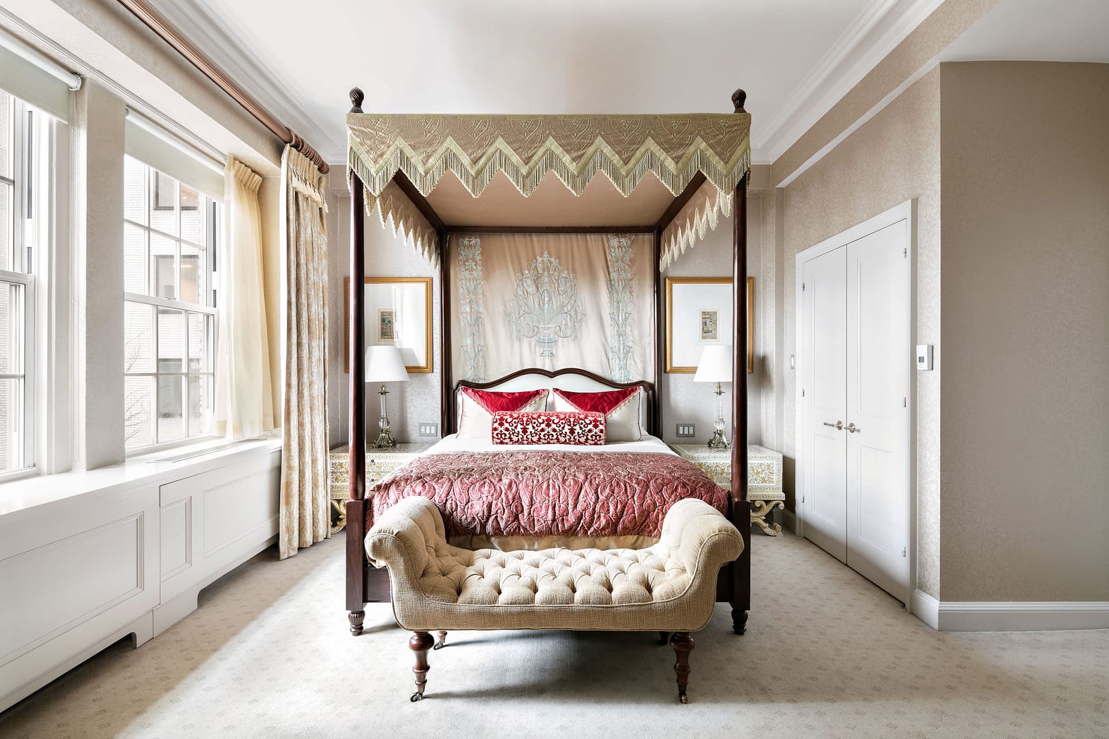 Bedroom view of The Pierre, A Taj Hotel, New York