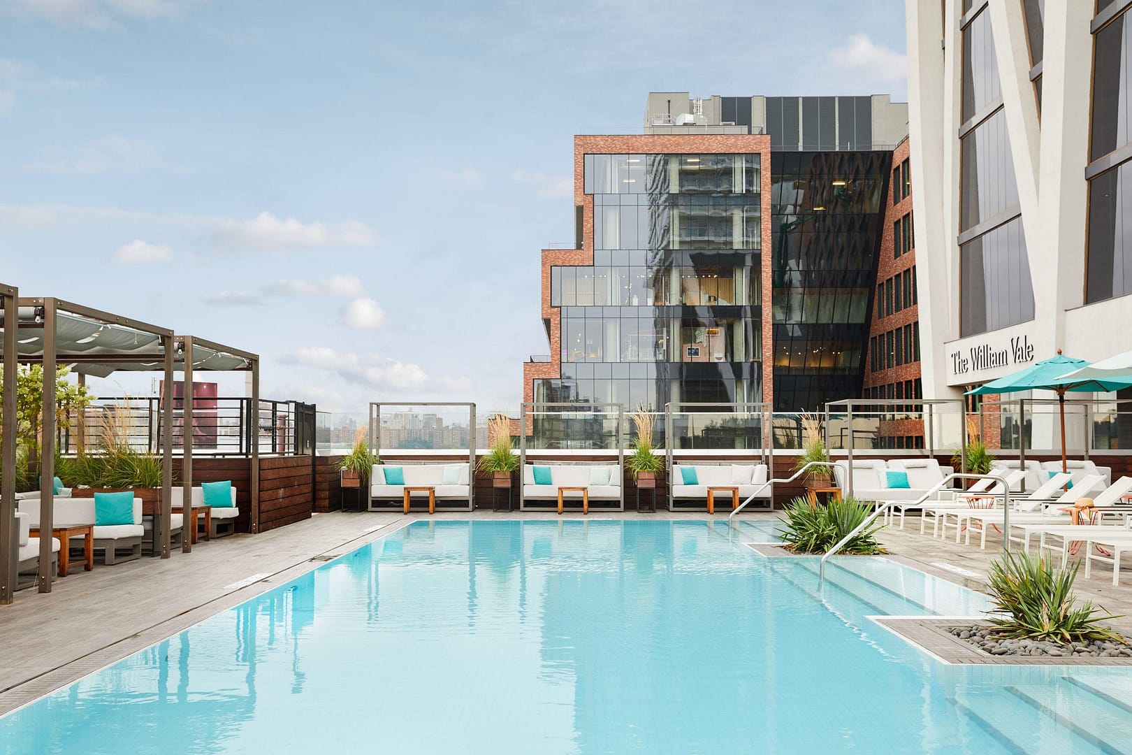 Pool view of The William Vale