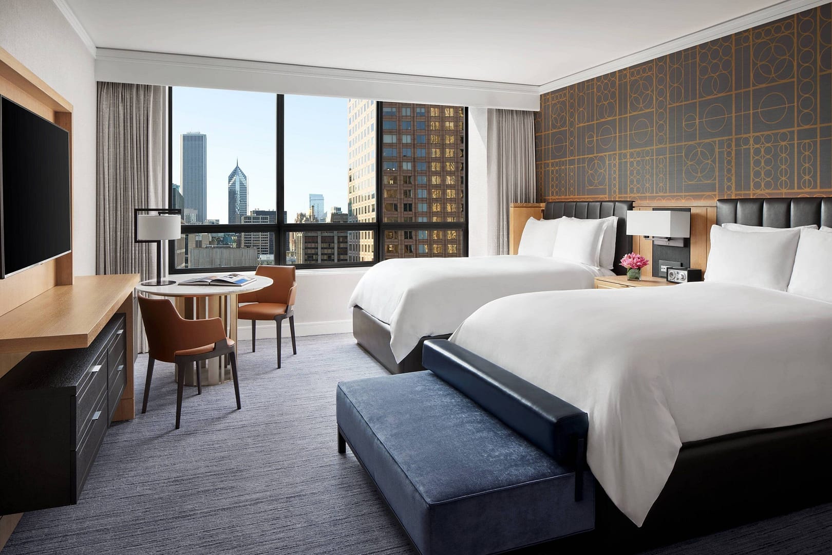 Bedroom view of The Ritz-Carlton, Chicago