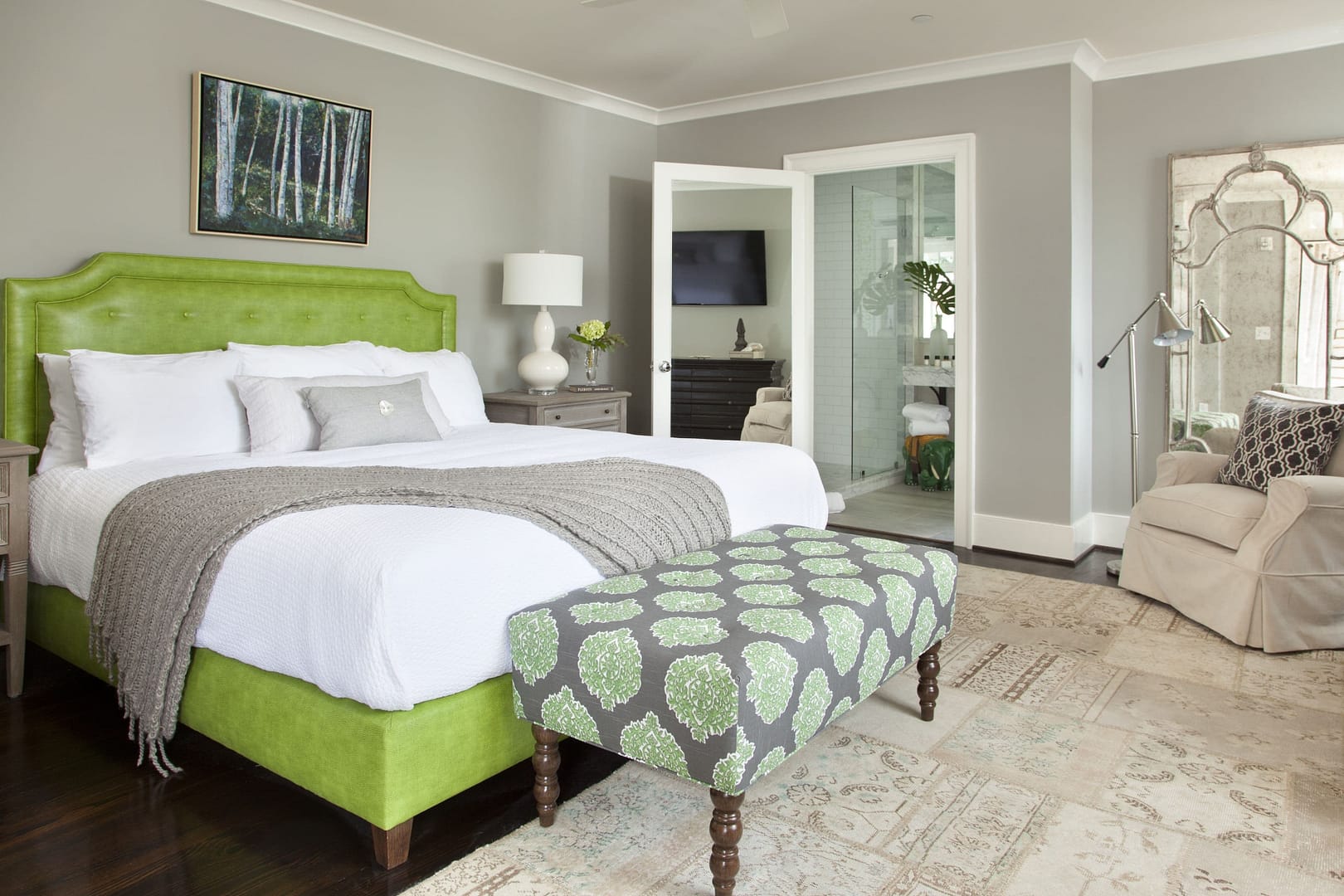 Bedroom view of The Georges