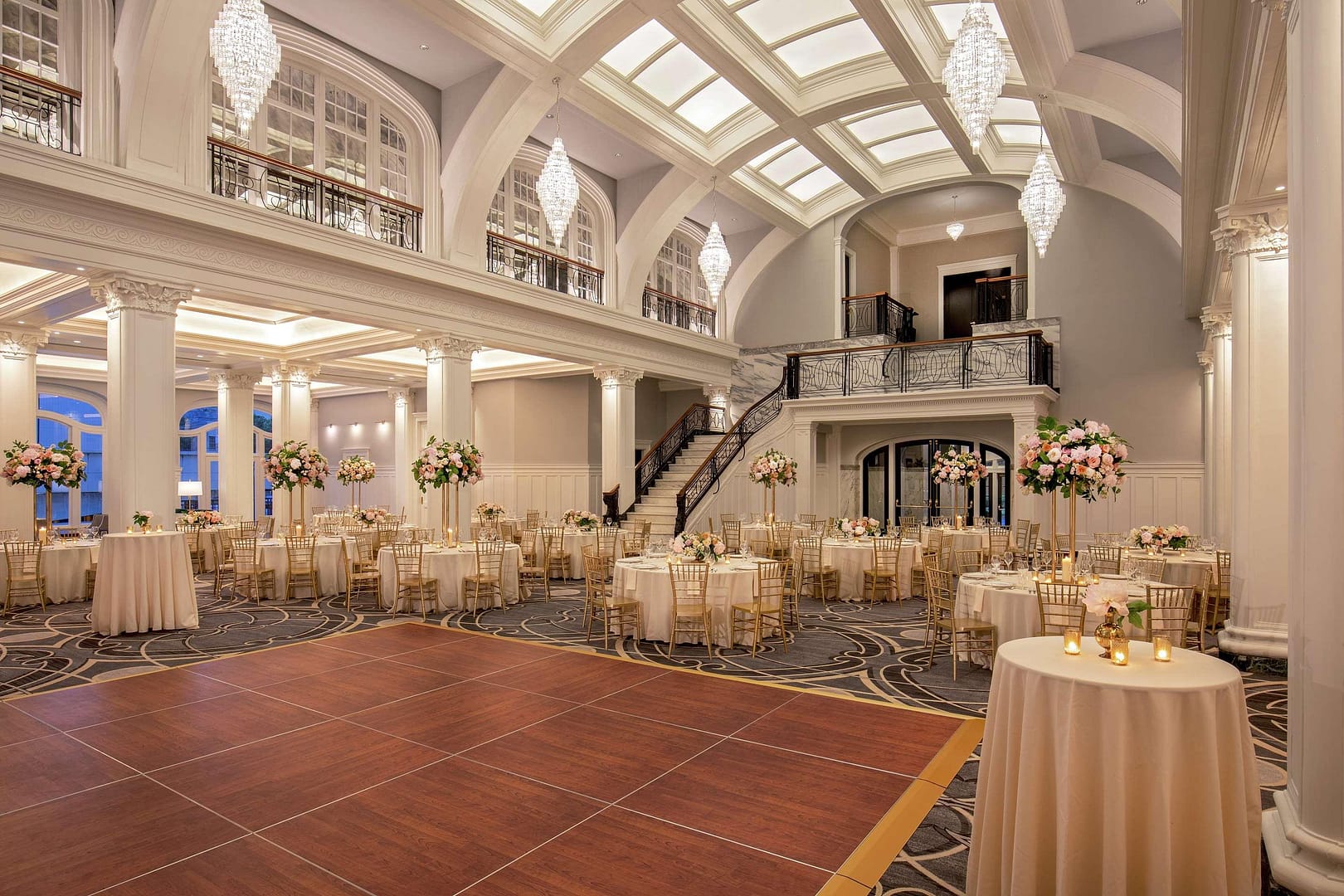 Banquet hall view of The Virginian Lynchburg, Curio Collection by Hilton