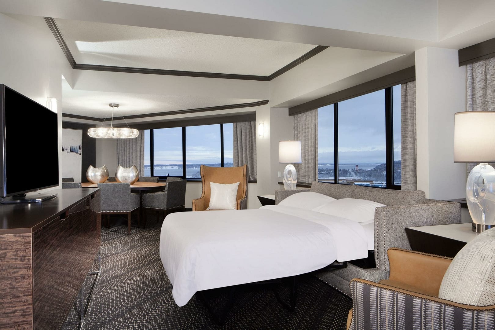 Bedroom view of Sheraton Anchorage Hotel & Spa