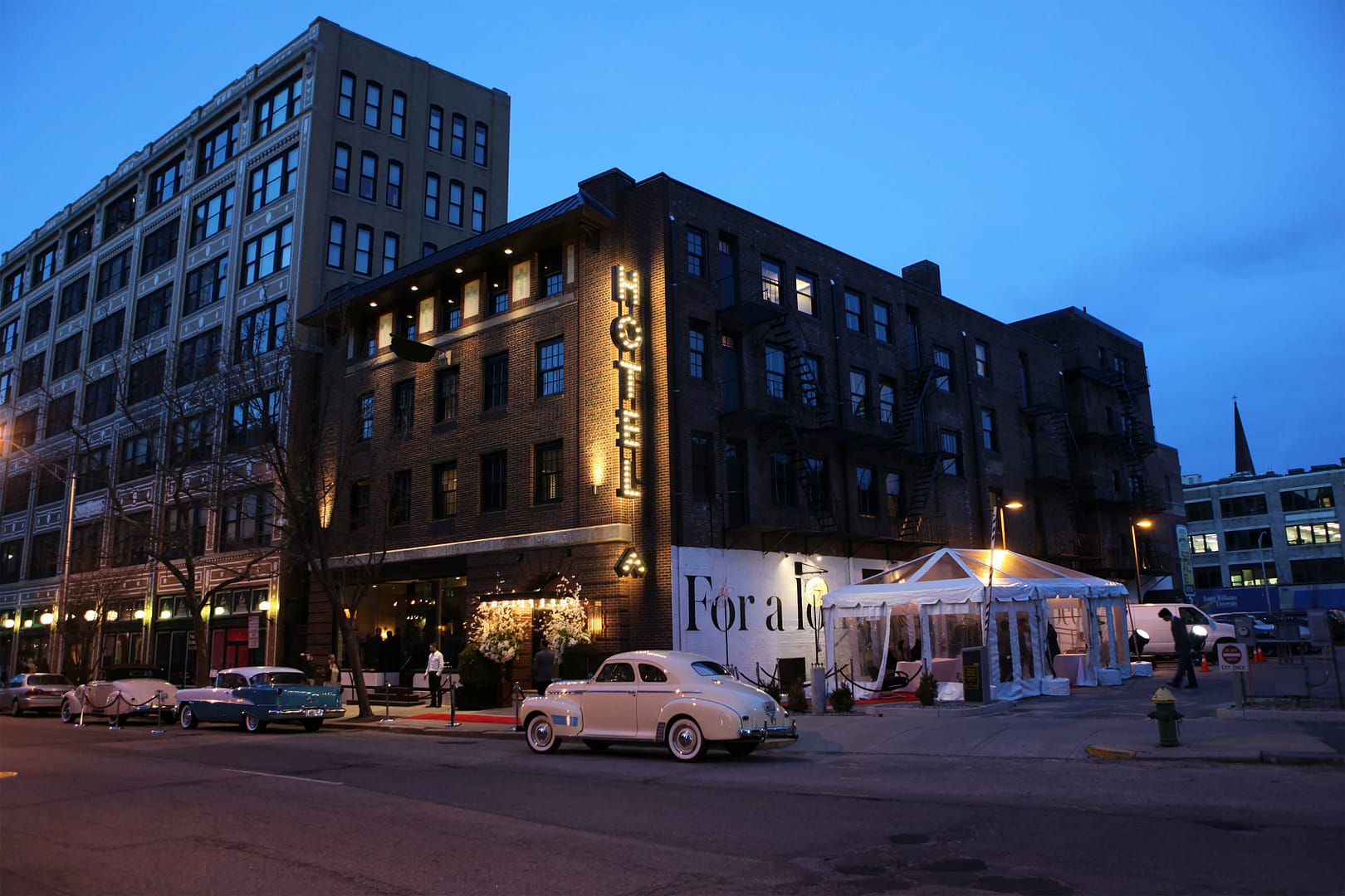 Building view of The Dean Hotel