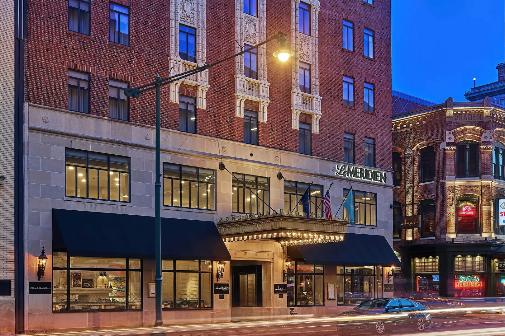 Building view of Le Méridien Indianapolis