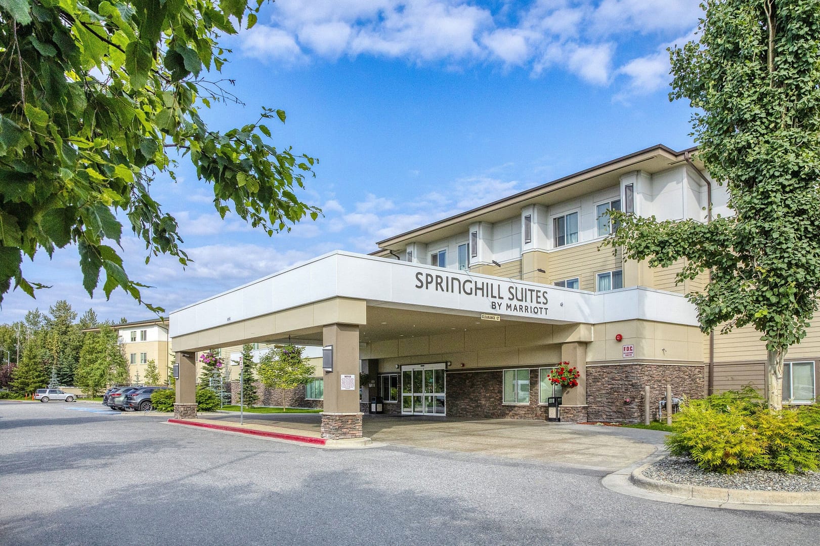 Building view of Springhill Suites Anchorage University Lake