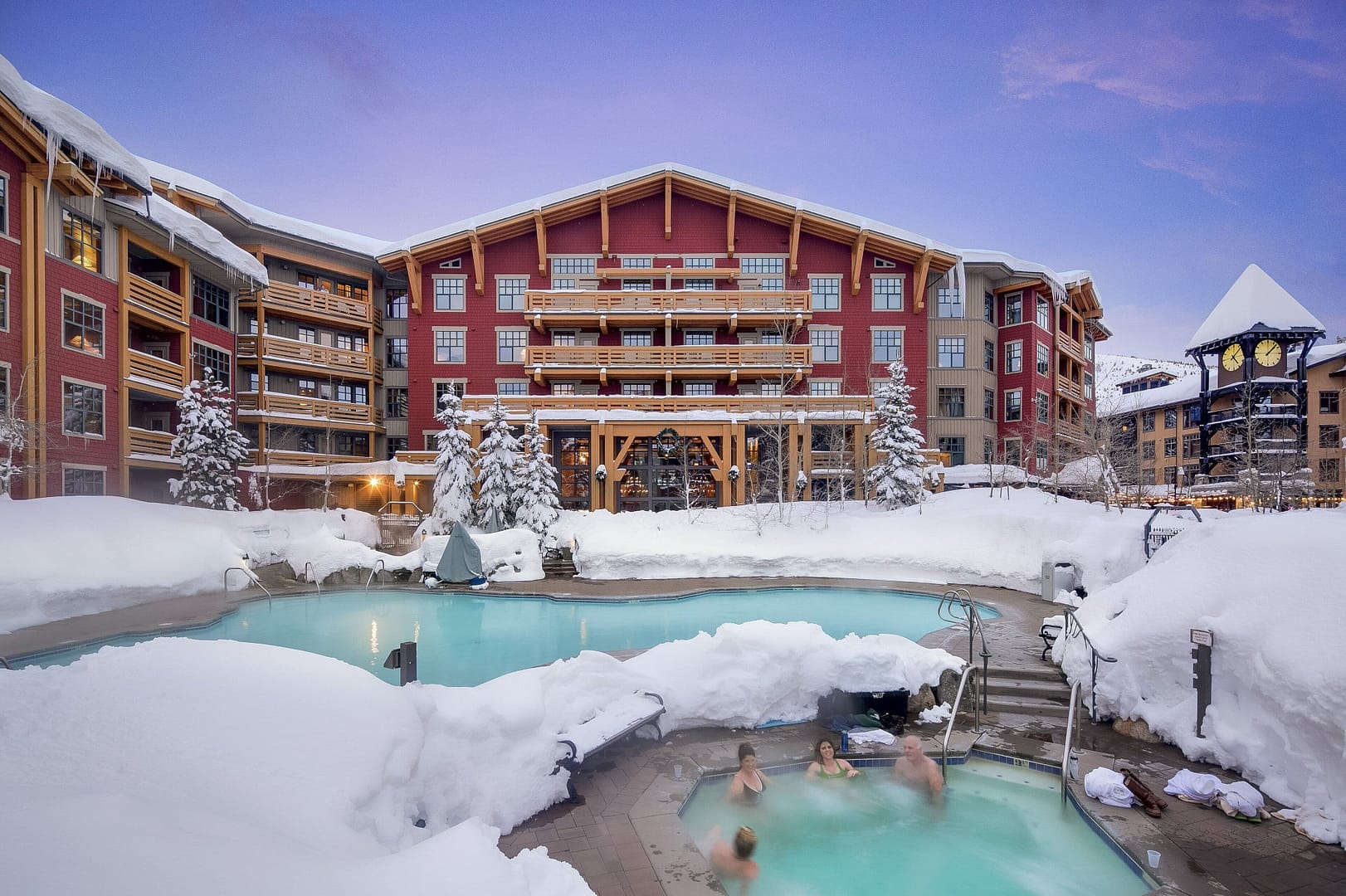 Pool view of The Village Lodge