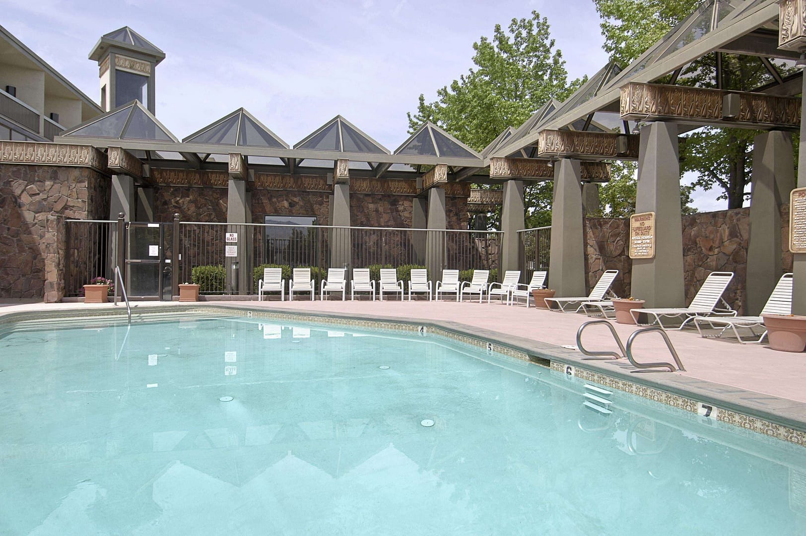 Pool view of Red Lion Hotel Boise Downtowner