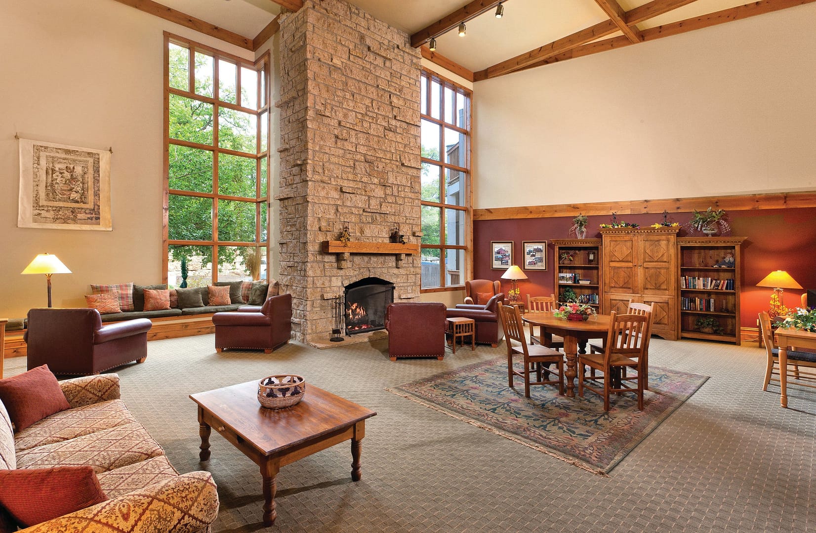 Lobby view of WorldMark Galena