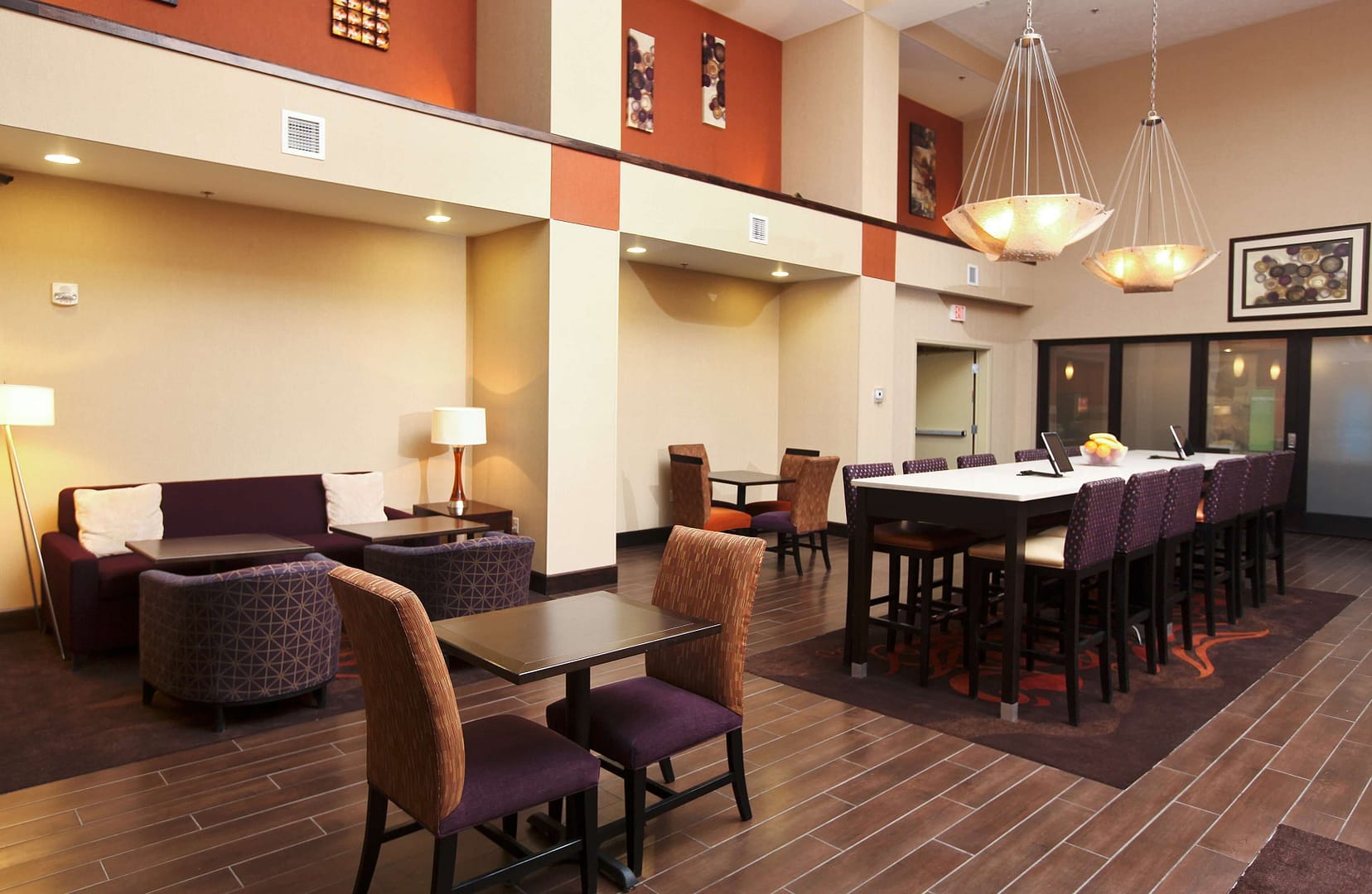 Restaurant view of Hampton Inn & Suites Fargo Medical Center