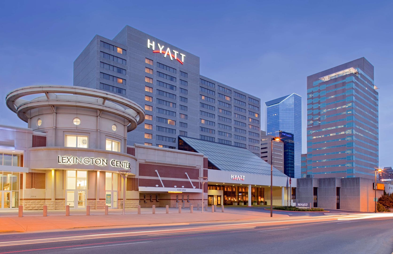 Building view of Hyatt Regency Lexington