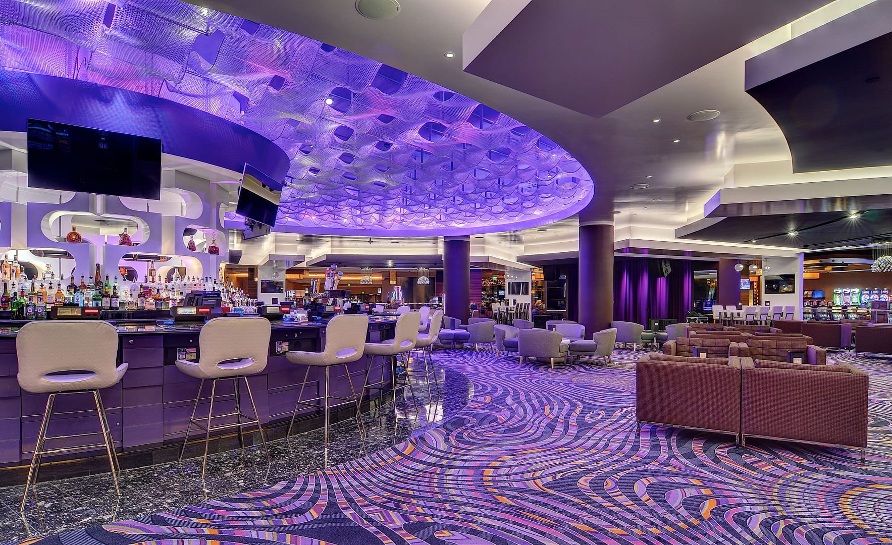 Bar view of MGM Grand Detroit