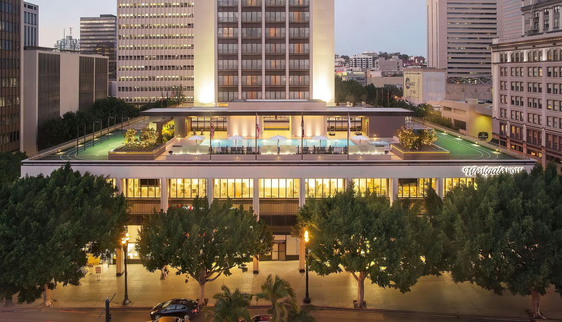Building view of The Westgate Hotel