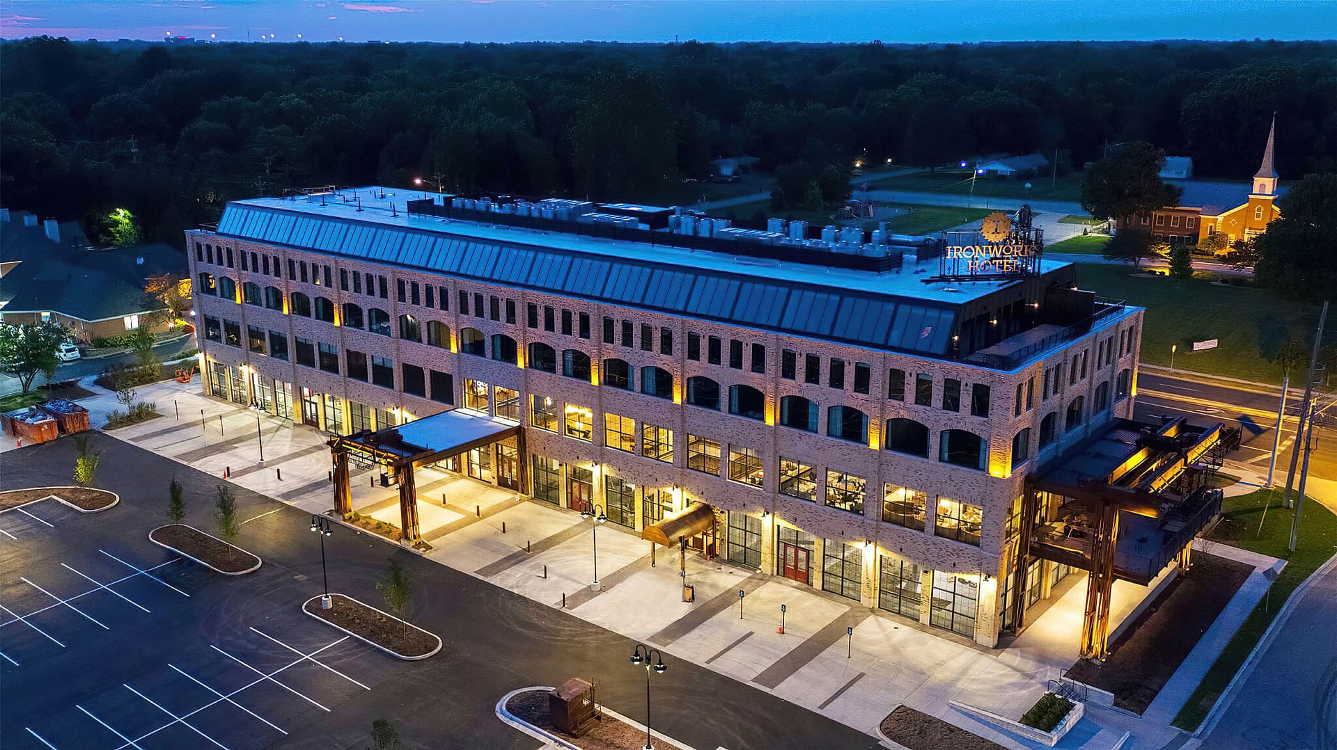 Building view of Ironworks Hotel Indy