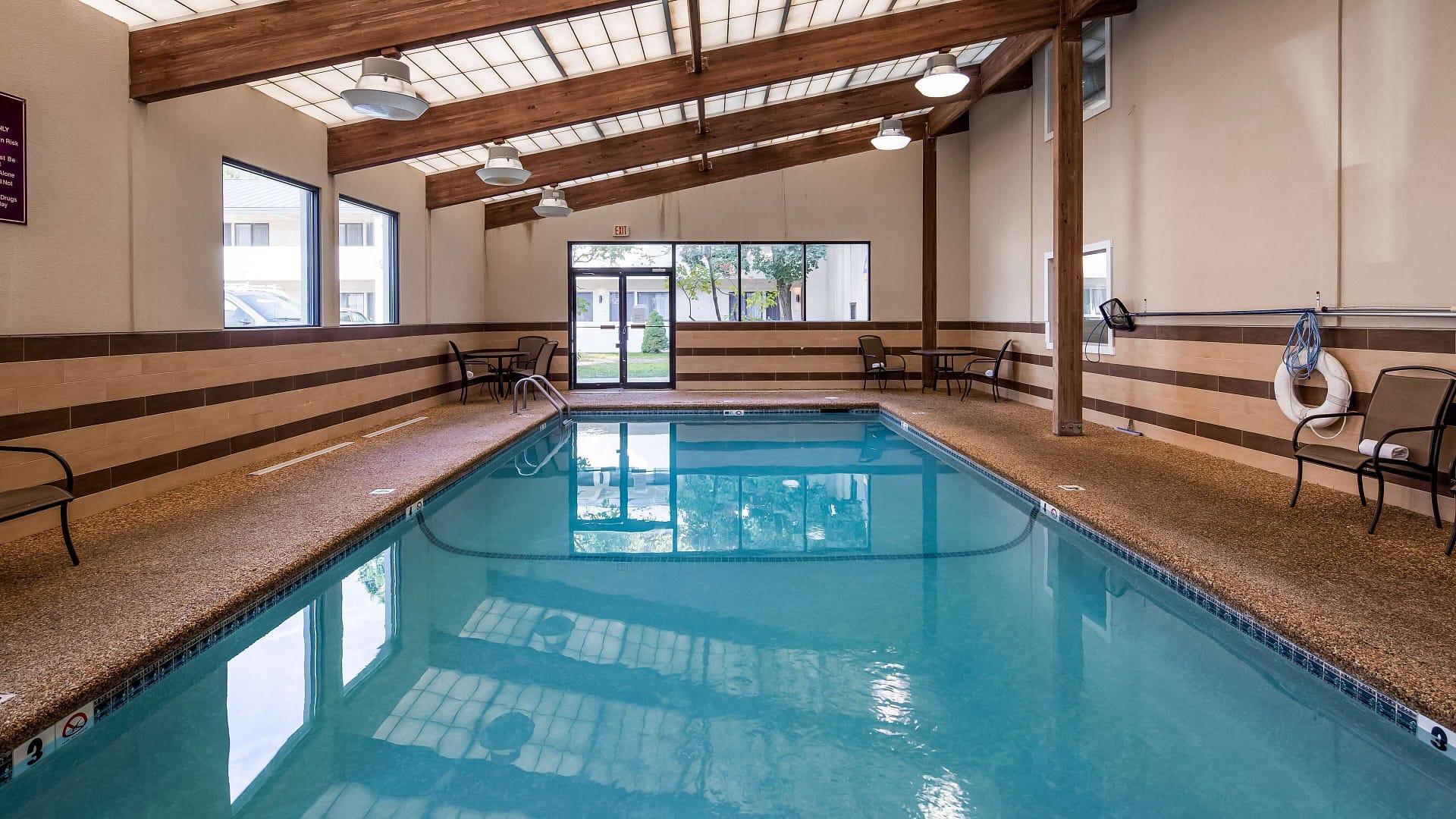Pool view of Best Western Plus Portsmouth Hotel and Suites