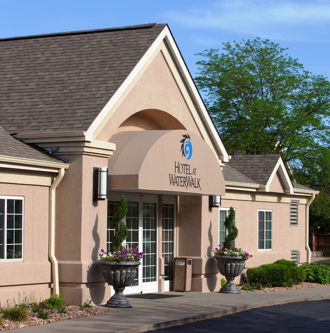 Building view of Hotel at WaterWalk