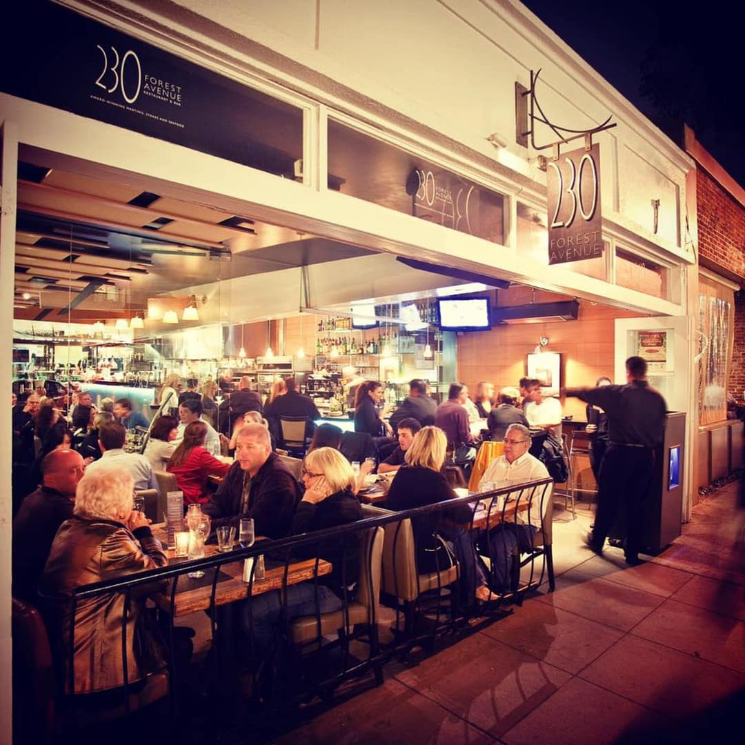 Restaurant view of 230 Forest Avenue