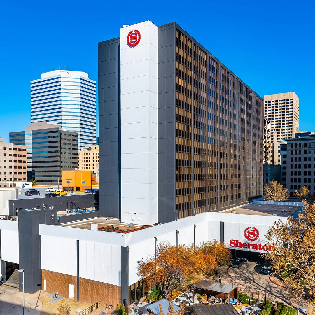 Building view of Sheraton Oklahoma City Downtown Hotel