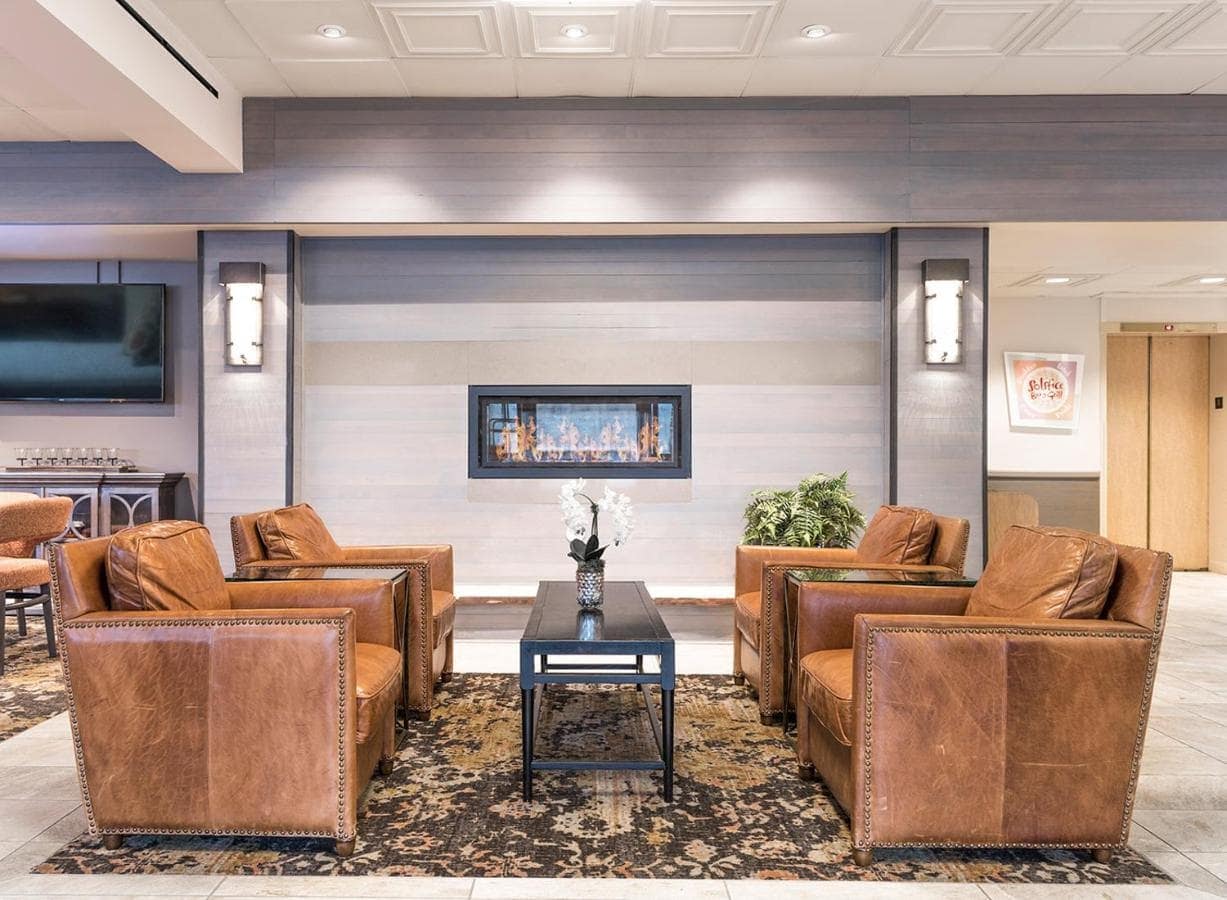 Lounge view of Westmark Anchorage