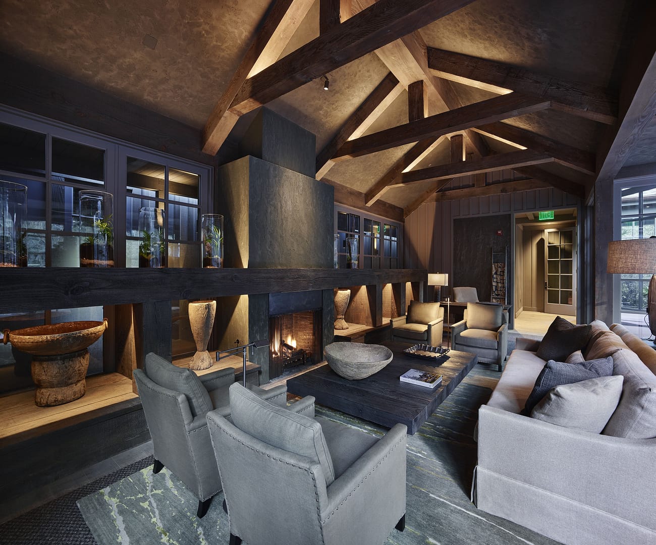 Lounge view of Meadowood Napa Valley