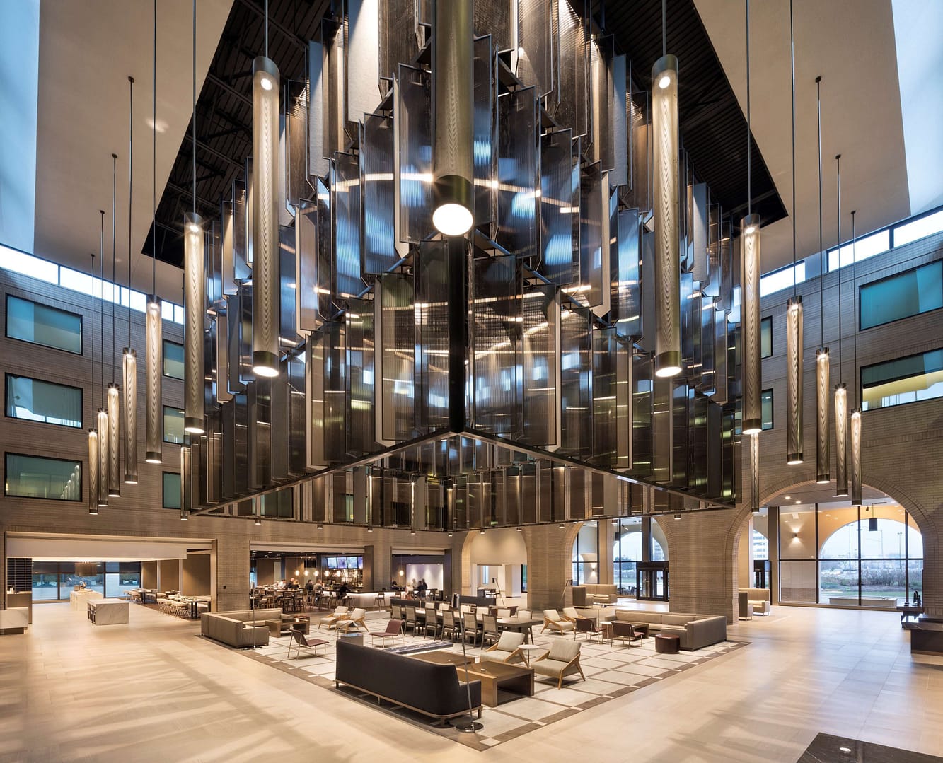 Lobby view of Hyatt Regency Schaumburg Chicago