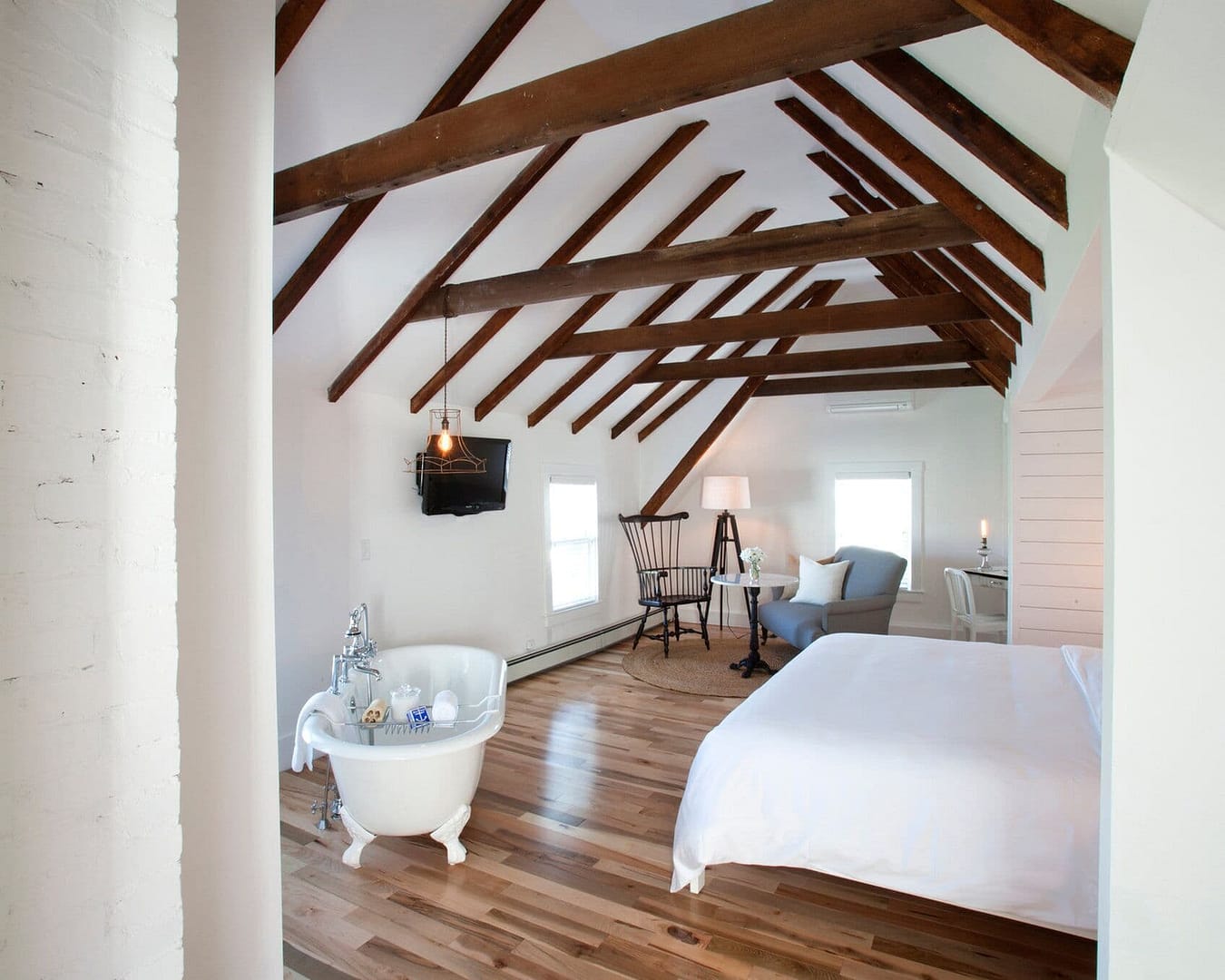 Bedroom view of Salt House Inn