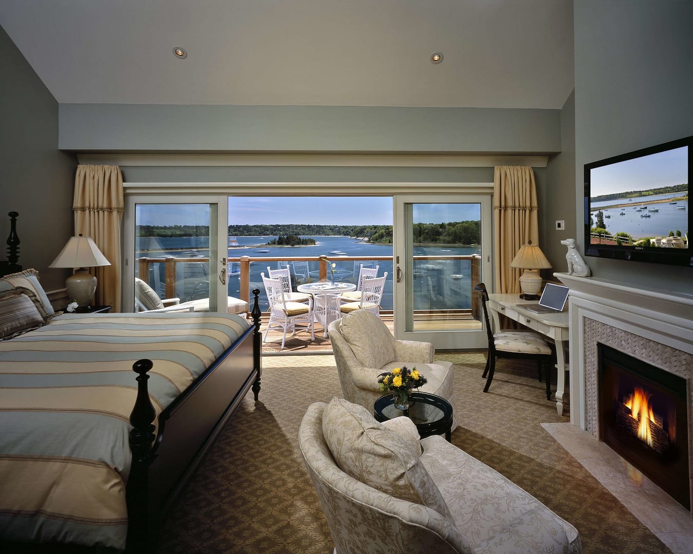 Bedroom view of Wequassett Resort and Golf Club