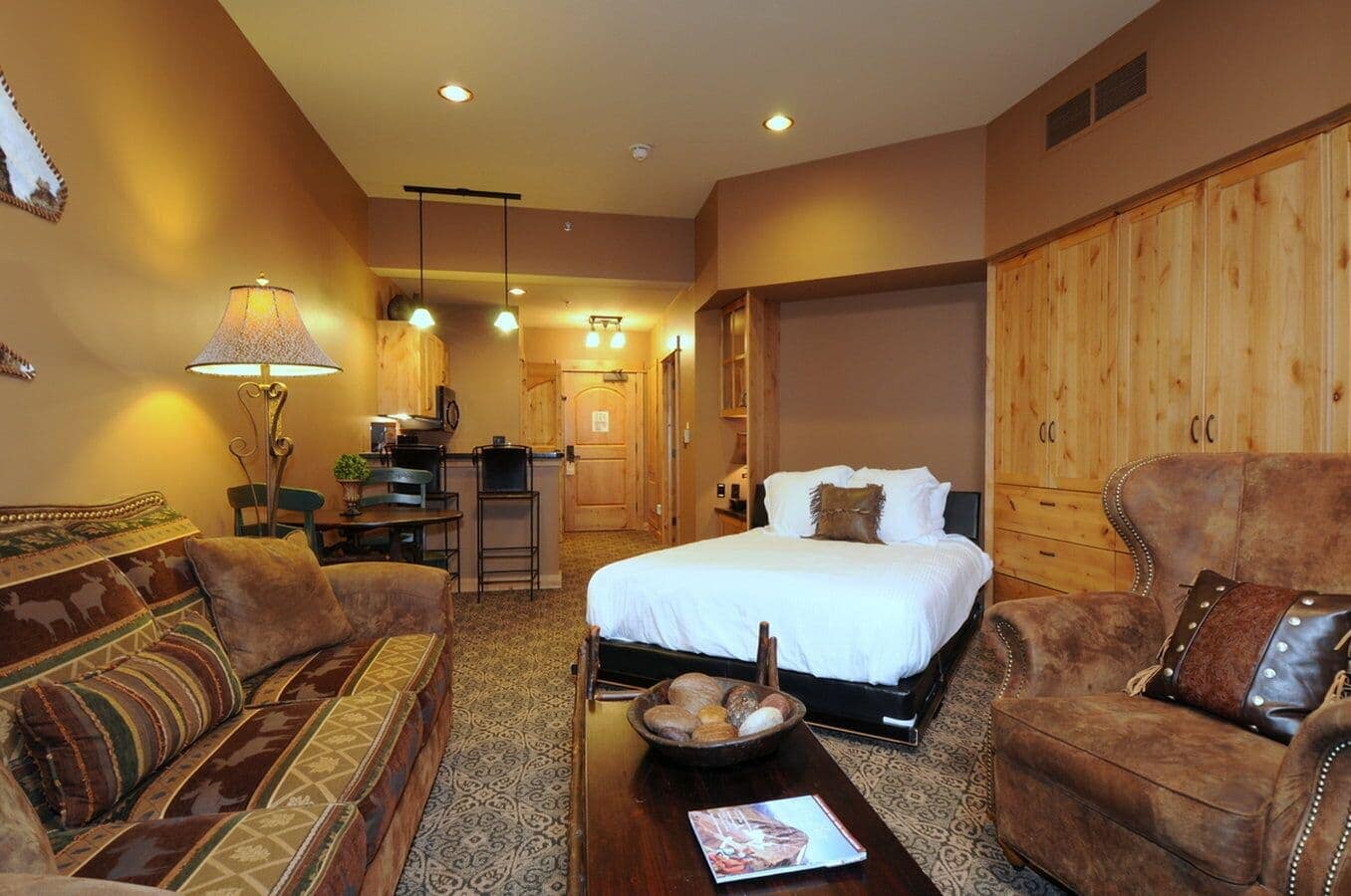 Bedroom view of Big Sky Resort Village Center