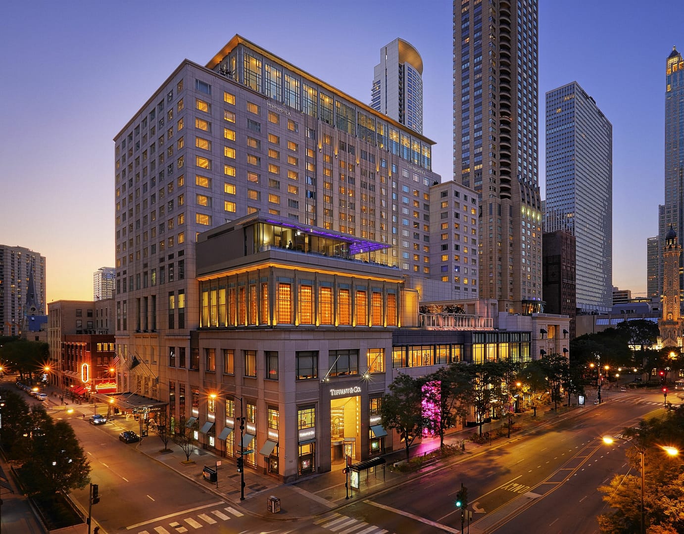 Building view of The Peninsula Chicago