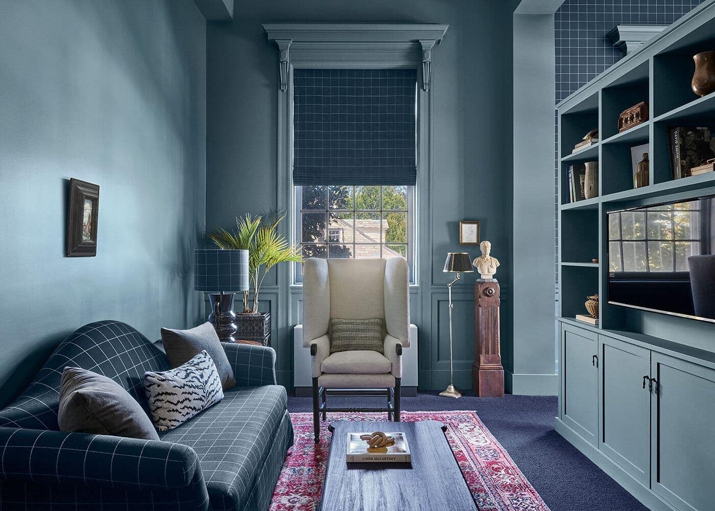 Living room view of Vanderbilt, Auberge Resorts Collection