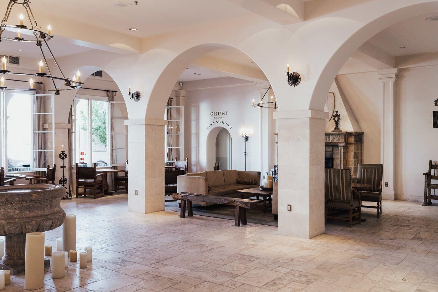 Lobby view of Hotel St. Francis